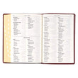 Load image into Gallery viewer, Personalized KJV Holy Bible Giant Print Full-Size Bible Burgundy Faux Leather Bible