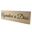 Load image into Gallery viewer, Agradece a Dios Spanish Wood Decor
