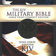 Load image into Gallery viewer, Personalized KJV Compact Military Bible Military Green Simulated Leather