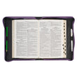 Load image into Gallery viewer, Strength & Dignity Colorful Landscape Faux Leather Personalized Bible Cover for Women