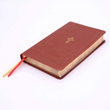 Load image into Gallery viewer, Personalized NASB Thinline Bible Leathersoft Brown 1995 Text Comfort Print
