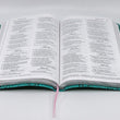 Load image into Gallery viewer, Personalized Bible NVI Santa Biblia Edición Regalo Turquesa (NVI Holy Bible Gift Edition Turquoise)