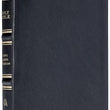 Load image into Gallery viewer, Personalized KJV Black Full Grain Leather Large Print Thinline Thumb Index