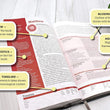 Load image into Gallery viewer, Personalized Custom Text Your Name NIV Life Application Study Bible Third Edition Large Print Bonded Leather Burgundy Thumb Indexed