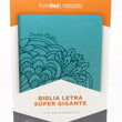 Load image into Gallery viewer, Personalized RVR 1960 Biblia Letra Súper Gigante Aqua símil piel (Spanish Edition)