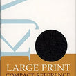 Load image into Gallery viewer, Personalized KJV Compact Reference Bible Black Leather