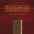Load image into Gallery viewer, Personalized NKJV Thompson Chain-Reference Bible Brown Leathersoft