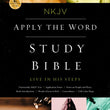 Load image into Gallery viewer, Personalized NKJV Apply The Word Study Bible Leathersoft Deep Rose/Black New King James Version