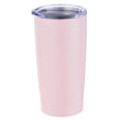 Load image into Gallery viewer, Trust in the Lord Proverbs 3:5 Pink Stainless Steel Travel Mug