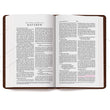 Load image into Gallery viewer, Personalized ESV Thinline Brown Natural Leather