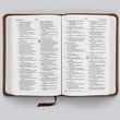 Load image into Gallery viewer, Personalized ESV Compact Bible TruTone Walnut Weathered Cross Design