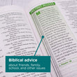 Load image into Gallery viewer, Personalized Custom Text NIV TeenStudy Bible COMPACT Leathersoft Chocolate New International Version