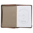 Load image into Gallery viewer, Soar Isaiah 40:31 Brown Faux Leather Zipper Journal