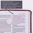 Load image into Gallery viewer, Personalized NASB Thinline Bible Leathersoft Brown 1995 Text Comfort Print