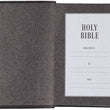 Load image into Gallery viewer, Personalized KJV Holy Bible SMALL COMPACT Black Faux Leather w/Ribbon Marker