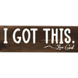 Load image into Gallery viewer, I Got This Love God Spanish Wood Decor