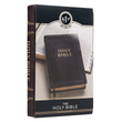 Load image into Gallery viewer, Personalized KJV Deluxe Gift Bible Dark Brown Faux Leather