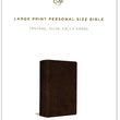 Load image into Gallery viewer, Personalized ESV Large Print Personal Size Bible TruTone Olive Celtic Cross Design