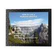 Load image into Gallery viewer, How To Live A Fearless Lifestyle Personalized Photo Poem