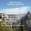 Load image into Gallery viewer, How To Live A Fearless Lifestyle Personalized Photo Poem