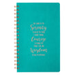 Load image into Gallery viewer, Teal Serenity Prayer Notebook