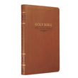 Load image into Gallery viewer, Personalized Custom Text Your Name KJV Holy Bible Gift Edition LuxLeather Brown King James Version