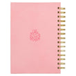 Load image into Gallery viewer, She is Brave Pink Wire-bound Journal