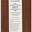Load image into Gallery viewer, Personalized 2021 for I Know The Plans I Have for You Executive Planner with Zipper, Brown