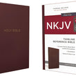 Load image into Gallery viewer, Personalized NKJV Thinline Reference Bible Red Letter Comfort Print Leather-Look Burgundy