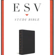 Load image into Gallery viewer, Personalized ESV Study Bible Genuine Leather Black