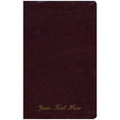Load image into Gallery viewer, Personalized Amplified Holy Bible Thumb Indexed Bonded Leather Burgundy