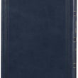 Load image into Gallery viewer, Personalized KJV Giant Print Bible with Thumb Index Dark Blue Faux Leather