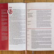 Load image into Gallery viewer, Personalized Custom Text Your Name NIV Life Application Study Bible Third Edition Red Letter Edition Leathersoft Gray/Pink