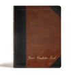Load image into Gallery viewer, Personalized CSB Tony Evans Study Bible Indexed LeatherTouch Black/Brown Christian Standard Bible