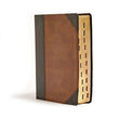 Load image into Gallery viewer, Personalized CSB Tony Evans Study Bible Indexed LeatherTouch Black/Brown Christian Standard Bible