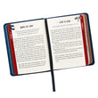 Load image into Gallery viewer, One-Minute Devotions for Boys Blue Faux Leather Devotional
