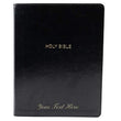 Load image into Gallery viewer, Personalized NKJV Journal The Word Bible Leathersoft Black Comfort Print: Reflect Journal