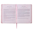 Load image into Gallery viewer, Rest in Me Pink Faux Leather Devotional - Lina Abujamra