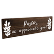 Load image into Gallery viewer, Pastor We Appreciate You Wood Decor