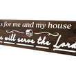 Load image into Gallery viewer, Joshua 24:15 As For Me And My House Wood Decor