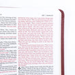 Load image into Gallery viewer, Personalized NKJV Deluxe Gift Bible Burgundy Leathersoft Red Letter Comfort Print
