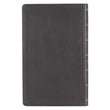 Load image into Gallery viewer, Personalized Bible KJV Giant Print Holy Bible Full Grain Premium Leather Thumb Index Black