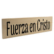 Load image into Gallery viewer, Fuerza en Cristo Spanish Wood Decor
