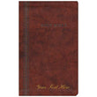 Load image into Gallery viewer, Personalized KJV Thinline Reference Bible Portable Brown