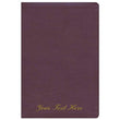 Load image into Gallery viewer, Personalized NIV Thinline Reference Bible Large Print Bonded Leather Burgundy Red Letter