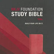 Load image into Gallery viewer, Personalized NKJV Foundation Study Bible Words of Jesus in Red Leathersoft Coral Holy Bible