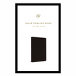 Load image into Gallery viewer, Personalized ESV Value Thinline Holy Bible TruTone Black Soft Leather Imitation