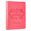 Load image into Gallery viewer, Pink Faux Leather One Minute Devotions for Women Devotional - Carolyn Larsen