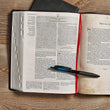 Load image into Gallery viewer, Personalized CSB Tony Evans Study Bible Black Genuine Leather Indexed