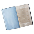 Load image into Gallery viewer, Personalized Devotional Mr. & Mrs. 366 Devotions for Couples Blue Faux Leather